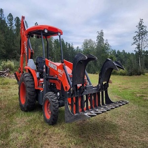 รถไถเดินตาม Kubota M62 ขายดี พร้อมอุปกรณ์ตักดินด้านหน้าและตักดินด้านหลัง ครบชุด พร้อมปั๊มหลัก เกียร์ เครื่องยนต์ และชุดเกียร์รถไถ Kubota - Product Image 5