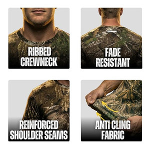 T-shirt de chasse respirant style moderne pour l'hiver, en nylon et polyester, coupe confortable, haute qualité, tendance du moment - Product Image 5