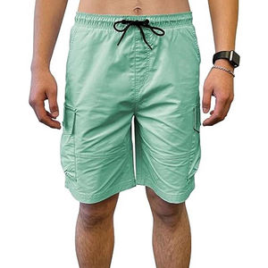 Pantalones Cortos de Playa para Hombre, Ecológicos, de Poliéster y Algodón, hasta la Rodilla, Fabricante, Fábrica, OEM, ODM, Logotipo Personalizado, Venta al Por Mayor, Transpirables, de Secado Rápido - Product Image 4