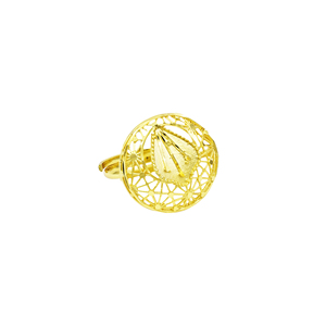 Juego de Colgantes Nupciales Chapados en Oro de 14K, 18K, 24K al por Mayor, Estilo Etíope, Eritreo, Africano, Turco, Dubái, con Formas Pesadas - Product Image 5