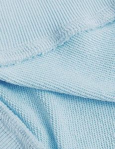 เสื้อฮู้ดโอเวอร์ไซส์สีฟ้าอ่อนสำหรับผู้ชาย ปักโลโก้ N Star สไตล์ลำลอง สตรีทแวร์ ผ้าฝ้ายเฟรนช์เทอร์รี่ เหมาะสำหรับใส่ในฤดูใบไม้ร่วง - Product Image 6
