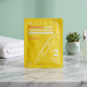 Bffect Exoshot Diary Ampoule Facial Sheet avec Cica Collagène Propolis pour éclaircir, hydrater et lutter contre le vieillissement - Product Image 2