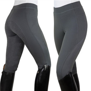 Leggings mi-longs pour femmes, décontractés, respirants, taille haute, doublés en polaire épaisse, tricotés en Spandex/Polyester 200g, avec poches, vente en gros - Product Image 1