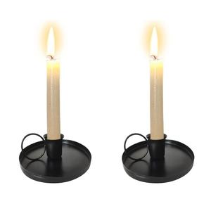 Wavy Anti-Skid Candle Stand with <b>Handle</b> Durable Metal Design for Christmas Living Space Decor Reliable Quality Candle Holder - Product Image 5