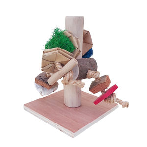 Small <b>Animal</b> Chew Station Hamster & Rabbit Play <b>Toys</b> for Pets - Product Image 1