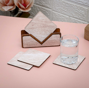 Sous-verres en MDF émaillé de haute qualité, imprimés et personnalisables, résistants à l'eau, meilleurs designs - Product Image 1