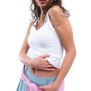 Débardeur de sport personnalisé pour femme grande taille, sans couture, tricoté, respirant, séchage rapide, antichoc, écologique, vente en gros - Product Image 2