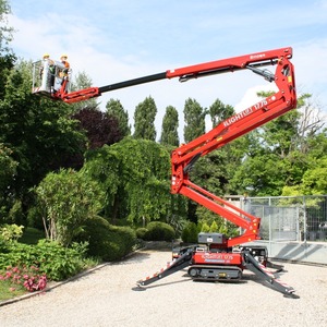 Plataforma Elevadora Telescópica Autopropulsada Hidráulica de 10 a 56 m, con Brazo Articulado, Capacidad de Carga Pesada, Precio al por Mayor - Product Image 1