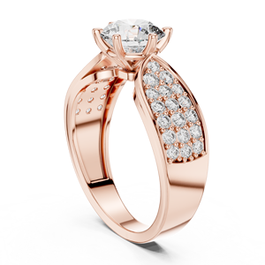 Anillo de Joyería de Moissanita de Lujo Personalizado - Product Image 3