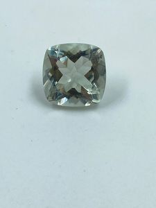Natural Top Quality Green Amethyst Gemstone Loose Stone 7.31Carat 12MM <b>Cushion</b> Cut Green <b>Colour</b> For Jewelry Making - Product Image 5
