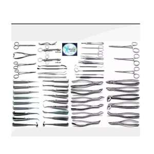 Juego de Instrumentos Manuales de Extracción Dental de Primera Calidad, 53 Piezas |   Certificado CE |   MOL |   Kit de Elevadores y Pinzas para Cirugía Oral |   Hospital - Product Image 6