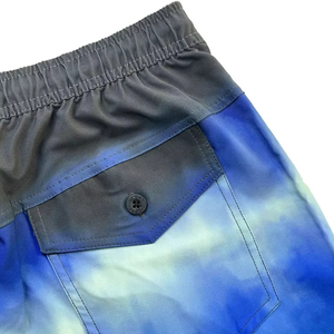 Compre Ahora Pantalones Cortos Deportivos Tie Dye para Hombre, Azules, Casuales, de Verano, para Fitness, OEM, ODM, Logotipo Personalizado, Proveedor Mayorista - Product Image 2