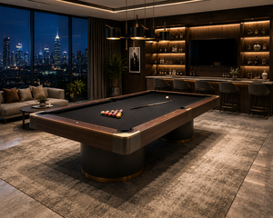 Negroni Luxury Convertible Dining Pool <b>Table</b> Solid Wood Billiard <b>Table</b> for Villas Hotels and Luxury Residences - Product Image 4