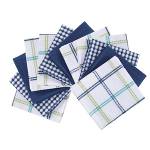 Woven Striped Square <b>Kitchen</b> Cloth Cotton Blend Quick Dry Durable Absorbent - Product Image 6