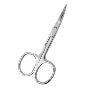 Tijeras de uñas de acero inoxidable Tijeras de manicura curvas de 3,5 "para el dedo del pie y el recorte de cutículas Tijeras de uñas de precisión afiladas - Product Image 1