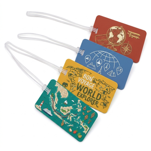 Etiquetas de Equipaje de PVC Flexible, Etiquetas de Goma Personalizadas con Marca, Accesorios Promocionales de Marketing - Product Image 2