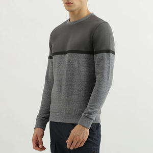Nouveauté 2026 – Sweat-shirts d'hiver 100 % coton molletonné à col ras du cou et manches longues pour hommes, sans capuche – Vente en gros directe usine - Product Image 3