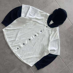 Fabricant de t-shirts surdimensionnés personnalisés de style streetwear, t-shirt à manches longues à double couche avec capuche, effet délavé, pour hommes - Product Image 6