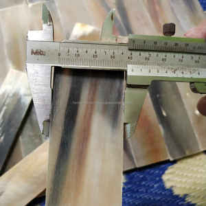 Plaquettes de couteau en corne de bœuf naturelle de qualité supérieure, matériau de manche multicolore pour la fabrication de couteaux, prix de gros - Product Image 5