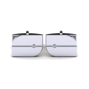 9K Gold Luxury Mens <b>Cufflinks</b> Fine Jewelry Classic Design for Wedding Groom Business Professional and Formal <b>Shirt</b> - Product Image 1