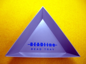 HC0019 Triangle Plastic Bead Tray |Bead Design Board Rectangle Plastic Measuring <b>Tool</b> For Bracelet Making Jewelry Supplies Kit - Product Image 2