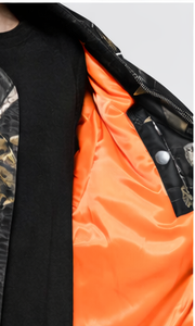 Chaqueta Bomber Personalizada con Camuflaje Negro, para Hombre y Mujer, Impermeable, Estilo Urbano, Venta al Por Mayor, Fabricante Líder 2026 - Product Image 4