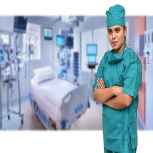 Uniformes Médicos Personalizados con Logotipo, de Buena Calidad y Gran Venta, 100% Algodón, Conjuntos de Uniformes para Personal de Hospital para Mujer - Product Image 5