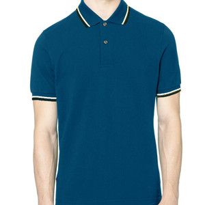 เสื้อโปโลผ้าฝ้ายออร์แกนิคพิมพ์ลายสกรีนตามสั่ง 100% ผ้าฝ้าย พร้อมเสื้อยืดป่านออร์แกนิค - Product Image 1