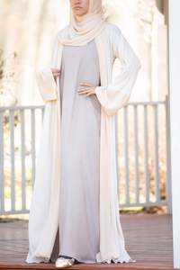 NUEVO FLAIRY MUY SUAVE NIDA MATERIAL NUEVO VENTA CALIENTE ABAYA Cómodo Burka Jilbab 2026 / 2027 por WS INTERNATIONAL - Product Image 2