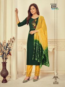 Vestido indio de algodón con estampado para mujer, traje de algodón con estampado, para todas las ocasiones - Product Image 6