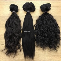 Mèches alignées Vrigin Cheveux Cambodgiens Extension de cheveux humains 613 Os brut vietnamien Droit FH Vendeur Vison Dentelle noire