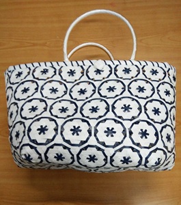 Hand Woven PP <b>Plastic</b> Woven Beach Bag/ <b>Basket</b> Women PP Bag for Shopping From Vietnam 99GD - Product Image 3