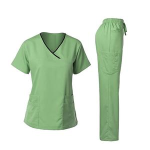 Uniformes unisexes pour personnel d'infirmière, ensembles d'uniformes pour personnel d'hôpital, blouses médicales brevetées en coton biologique, collection 100% - Product Image 5