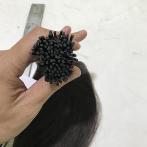 Extensions de cheveux naturels Remy — doreen, cheveux humains, très bon marché, couleur #2, 100% vierges, 0.5-1g par brin - Product Image 3