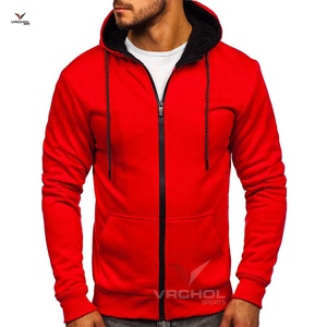 Venta al por mayor 100% sudaderas con capucha de algodón para hombre personalizado cuello redondo sudaderas negro poliéster polar estampado patrón de talla grande Anti-Shrink - Product Image 5