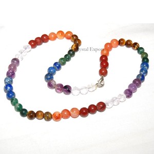 Compre en Línea Collares de Cuentas Redondas de Ágata Tallada de Alta Calidad - Product Image 1