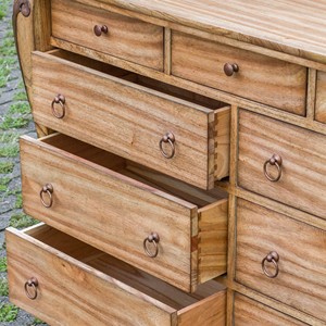 Toge หน้าอกพรีเมี่ยมตู้ลิ้นชักไม้เนื้อแข็ง,หน้าอกของลิ้นชักที่มีพื้นผิวธรรมชาติที่กำหนดเองสำหรับบ้านและโรงแรม - Product Image 5