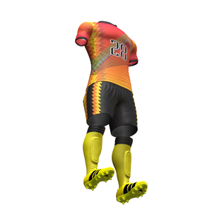 Uniformes de football d'équipe unisexes de qualité supérieure, designs personnalisés, 100% polyester, TROPIC EDGE SPORTS, service OEM - Product Image 5