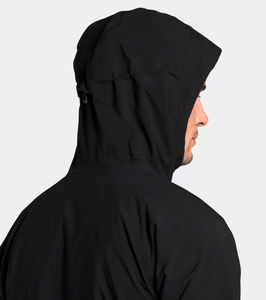 Chaqueta de lluvia de mezclilla personalizada para hombre con cremallera a prueba de viento cuello alto estilo informal temporada de invierno servicio OEM disponible - Product Image 6