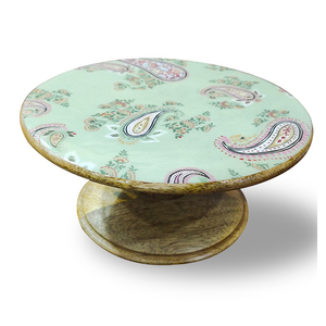 Top tendance bois haut anniversaire gâteau support vaisselle gâteau serveur décoratif tasse gâteau support de service pour Table de fête d'anniversaire - Product Image 3