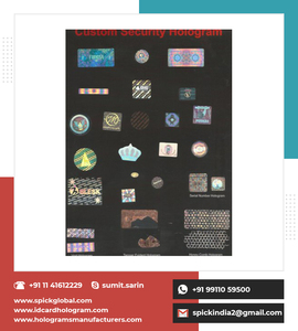 High Adhesion Custom Product <b>Labeling</b> Hologram Tamper Evident PET <b>Sticker</b> Visual Authentication for Fruit - Product Image 4