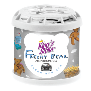 OEM King's Stella Sports-<b>Style</b> Freshy Bear Air Fresheners <b>Gel</b> Clean New Car Scent 80 g for Car and Room From Thailand - Product Image 1