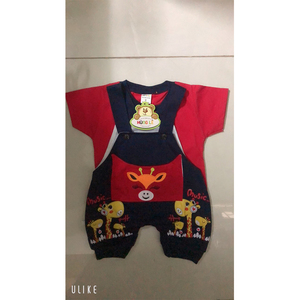 Peleles tejidos de manga corta para bebé, ropa para bebé, 100% algodón, varios - Product Image 6