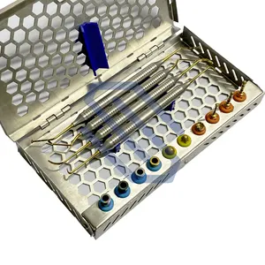 Elevador de injerto de implante Dental, Kit de brocas y topes de diamante de acero inoxidable, CE
