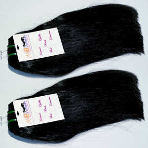 Paquete de cabello doble estirado sin procesar alineado de cutícula de alta calidad, extensiones de cabello humano de precio al por mayor indio, cabello de templo crudo - Product Image 3