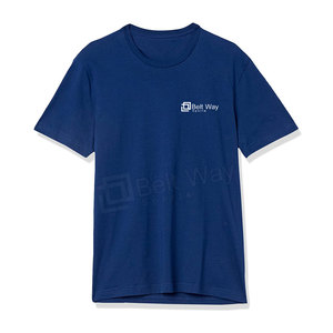 T-shirt à manches courtes de haute qualité pour hommes surdimensionné tricoté à séchage rapide et respirant excellent prix du motif d'impression - Product Image 1