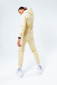 Ensemble de survêtement pour homme, couleur crème, pull à capuche et pantalon, Jogging, survêtement unisexe - Product Image 2