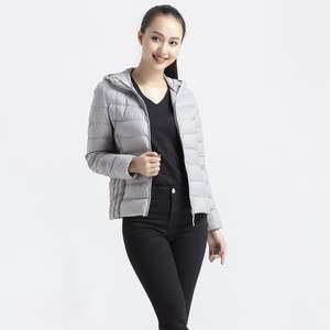 Chaqueta de plumas de pato ultraligera para mujer, plumas de pato, multicolor, suave - Product Image 4