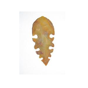 Vente en gros de pointes de flèches en agate américaine excentrique, sculptées et gravées, objets d'art et de collection en pierres semi-précieuses - Product Image 1