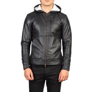Autumn Winter Plus 5XL Size Fashion Men's <b>Leather</b> <b>Jackets</b> Solid Color Zipper Cow Hide <b>Leather</b> Casual PU <b>Jacket</b> for Men Coats - Product Image 1